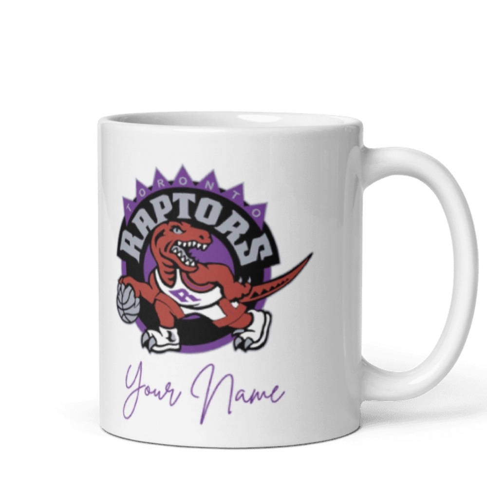 Toronto Raptors Personalized Custom Name 11oz Mug - Picture 4 of 7